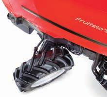 Frutteto³ S/V tractors offer superior manoeuvrability even in the most extreme conditions.