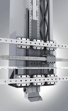 changers Wide range of accessories Long-term reliability X- and Z-axis guiding Two linear guideways equipped with 3 long preloaded roller