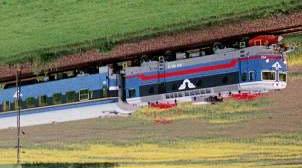 Early 1990 s Intercity train (5 cars) Speed: 110 130 km/h Travel time: 1:18 min Energy: 0,12 kwh / pkm* Load
