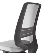 P61 PU light grey 283 351 Height adjustable armrest (range 80 mm),  P59 PU 410
