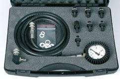 914 700 00 PCO - 10 SK Engine diagnostics Specifi cation - Manometer with pressure hose long 1m 914 710 00-10 pieces Measuring tips of various to most types of threads used in the engine oil pressure