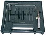 903 300 00 Kit includes the injection pump puller and the camshaft locking tool, pin to block fl ywheel, tensioners locking pins. Also for cars Range Rover 2.5 DT / SE BMW i OPEL BMW MASTER art.