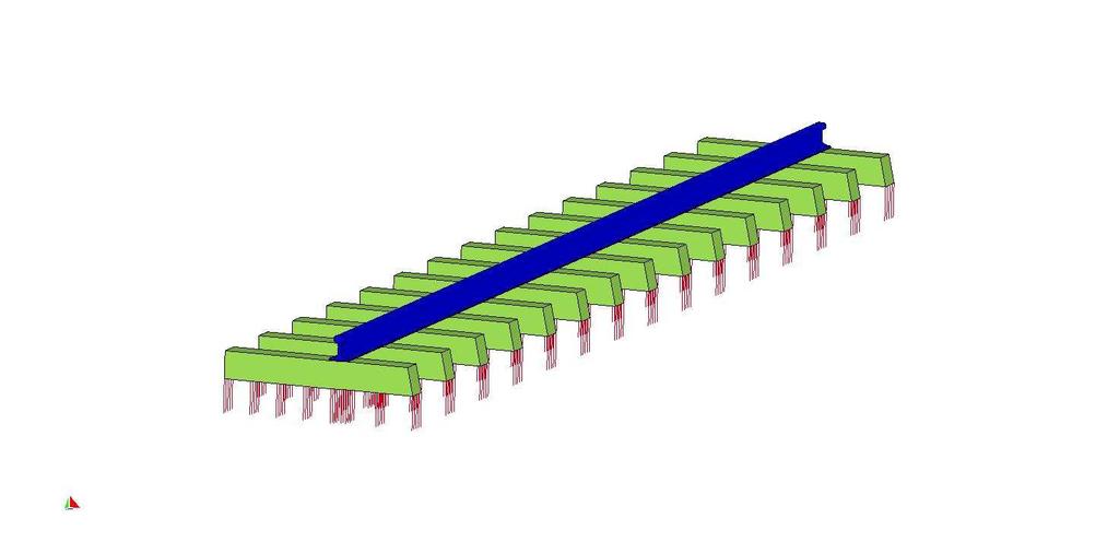 4. MODEL 4.1. Description of 3D Finite Element Model A 3D Finite Element (FE) model was built to numerically reproduce the hammer test in the time domain.