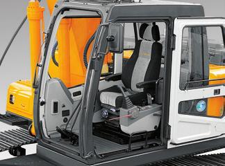 Operating Environment OPERTING ENVIRONMENT 06 / Wide, omfortable Operating Space ll the controls are designed and positioned according to the latest ergonomic research.
