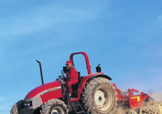 tractors, but with a simpler, economy driven design in comparison to the McCormick CX Series.