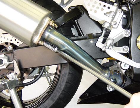 MAINTENANCE OF THE AKRAPOVIC EXHAUST SYSTEM 1.