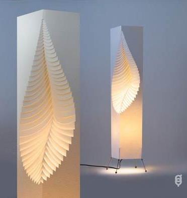 Leave design outdoor lamp