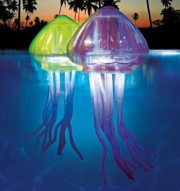Solar jellyfish pool