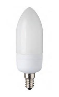 Code 75103 Low-energy light bulb warm white 11W E15 Code