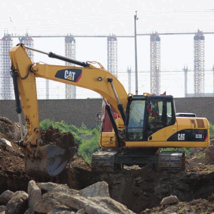 Cat 323D L Total Solutions Your excavator is more than a piece of equipment; it s your livelihood. More than a Machine.