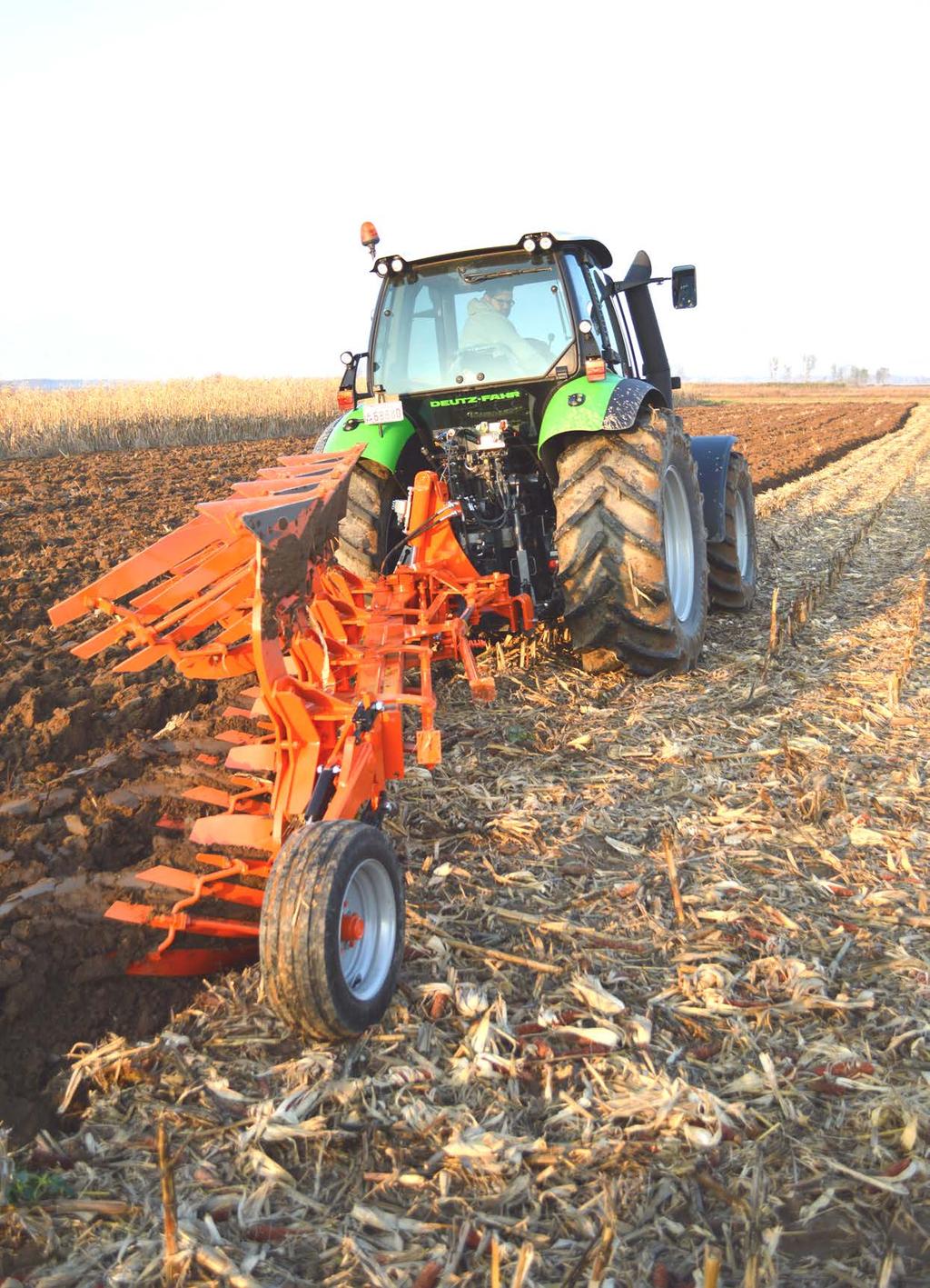 KK 2000 The reversible ploughs KK2000 are lightweight constructed and reliable option because they are suitable and adaptable to medium horsepower tractors.