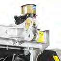 MAIN OPTIONS 1 Automatic greasing kit 2 pour atteindre et maintenir la profondeur MODEL min Tractor (HP) max PTO (rpm) Working Total