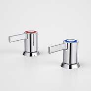 G Series+ Tapware G Series+ Lever Basin Top Assembly 45mm handle 70 45 Ø 50 Modern & stylish 45mm lever Ceramic disc cartridge for Match with a G Series+ Hob Basin (120 or