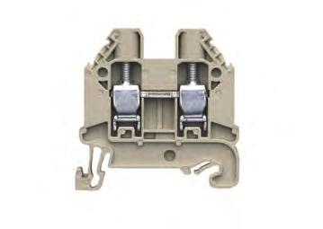 selos Feed-through blocks with screw connection WT 2,5 Feed-through block with screw connection for mounting on TS 5 Nominal cross section 2.5 mm 2 Max. electrical data: 2 A / 4 mm 2 0.14 1.