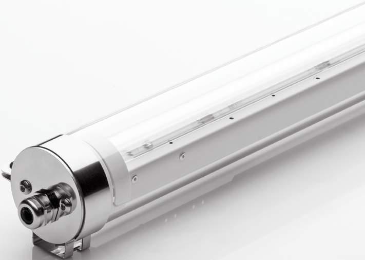 A sleek architectural luminaire, designed for lighting public spaces and enhancing buildings.