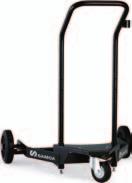 431 000-50 kg drum trolley Four wheels trolley with tubular frame for 50 kg and 20 kg drums.