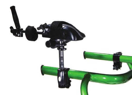 accessories Most accessories are mounted with the universal mounting bracket. To install the mounting bracket, loosen knob (G) on clamp and lower it. Lift clamp and place over handlebar.