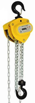 Chain hoists Chain hoists can be