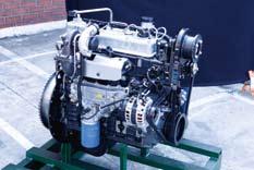 9 Liters Coon Rail turbo-tercooler (air cooler) Diesel enge complies with EPA Tier-3 regulation.