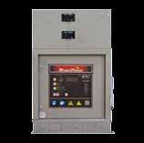 Static proofing Communications module: DNP3 Level 2 or MODBUS protocols SUMMARY O OPTIONS Battery temperature compensation an control contactor Custom Paint NEMA 4/12 type enclosure w/fan Rack