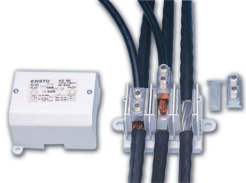12 Ensto Clampo Pro branching terminals For Al/Cu conductors from 10 mm 2 to 95 mm 2 Ensto Clampo Pro branching terminals in brief: For Al/Cu conductors 10 95 mm 2 Main conductor can be either Al or