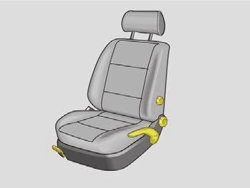 Front seats Correct seat adjustment is important for: - reliably and quickly reaching the controls and switches, - relaxed, fatigue-free body position, - maximum protection from the seat belts.