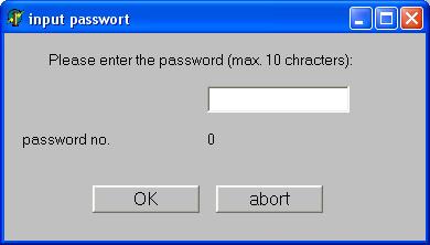 Page 48/68 5. appendix 5.2.2 Enter Password This function is necessary if: - you want to change data, settings or maps in a trijekt Engine Control Unit in which a Password was set up.