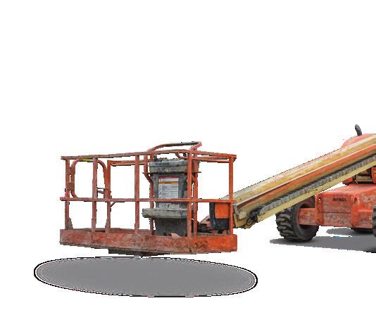 MACHINES THAT UNDERGO THE JLG RECONDITIONING PROCESS: Are completely