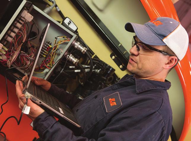 LESS DOWNTIME Reduce downtime and increase equipment life by keeping up with required inspections.