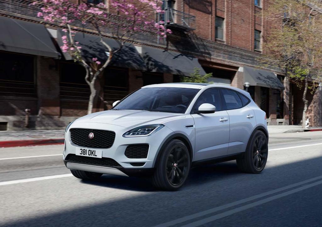 YOUR JAGUAR E-PACE EXPERIENCE JAGUAR GEAR Your Jaguar E-PACE was designed to handle every twist and turn flawlessly and elegantly.