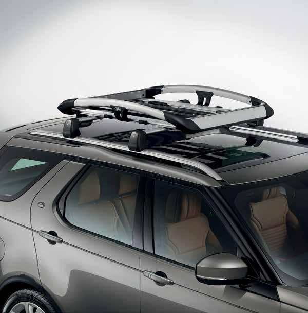 1. 6. 1. 2. 6. CARRYING & TOWING 7. 3. 4. 5. 7. 7. 8. 1: Luggage Carrier Flexible rack system to facilitate roof carrying. When fitted maximum load capacity is 61kg.