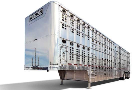 Hog trailers typically have a straight deck.