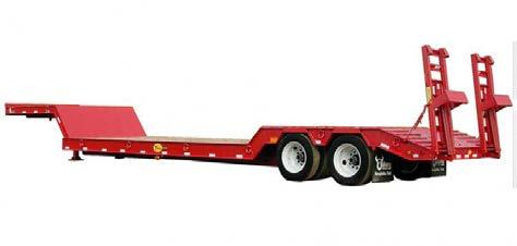 a lowered floor between the axles and are designed for oversize