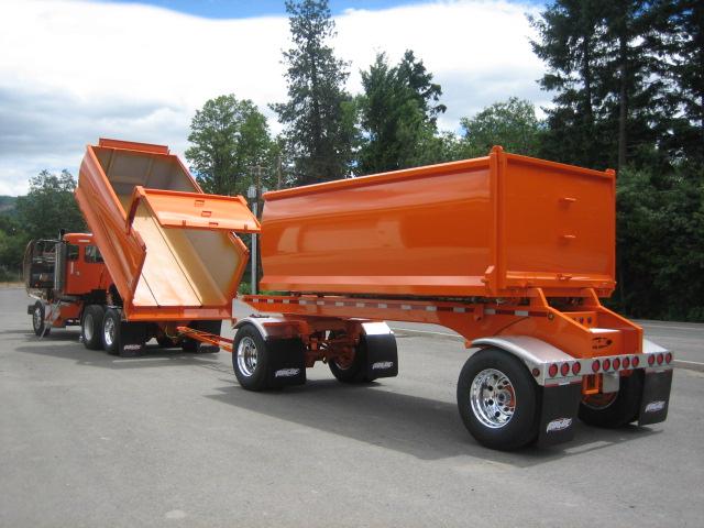 Common equipment for dump trailers include tarp assemblies, air gates, coal chutes,third