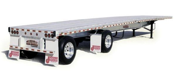 FLAT BED TRAILERS Flat Beds have a length up to 53 and have 3 common styles.