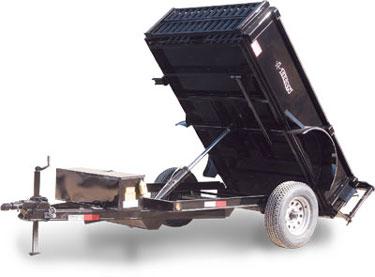 A single axle trailer typically has a 3,500lb GVW, while a tandem axle typically has a 7,000lb GVW Enclosed trailers are single or
