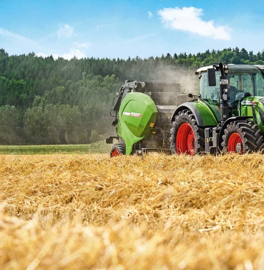 Always the perfect shape. The Fendt round balers.
