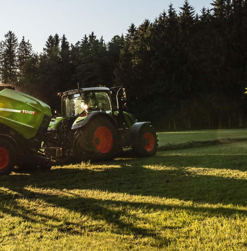 High baling densities, precise cut and reliable wrapping, combining to produce perfect silage from high-quality forage
