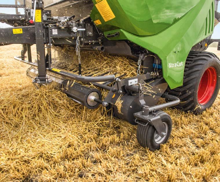 Thanks to the small gap between the pick-up and the rotor, the forage is transferred both gently and reliably.
