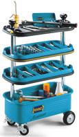 special worldwide 2009 Tool Trolleys Model Overview Well thought-out solutions for the mobile working place 00,000 times proven quality for trade and industry Suitable for HAZET plastic drawer