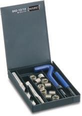 4 mm piece each: tap, installation tool 842-4/7 40008969547 Thread Repair Set 87 pieces, in metal case For the repair of damaged or worn-out threads For application / threads M 6, M 8, M 0