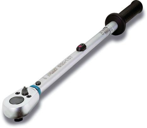 special worldwide 2009 Torque Tools Torque Wrench SYSTEM 6000 CT Release accuracy tolerance (in direction of actuation) ±2% according DIN EN ISO 6789:2003 (D) With turning knob for additional locking