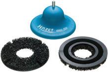 9 kg 80 mm Application DVD included in separate package 969-5 40008964476 Wheel Hub Grinder C Optimal cleaning of wheel hubs Prevents the falsification of the wheel bolt tightening torque originated