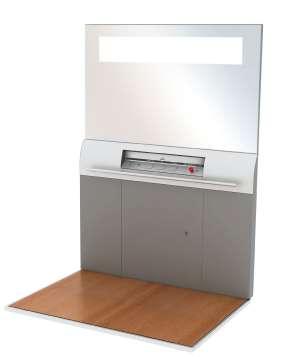 Total height: 1100mm Full Height Console with Mirror Available on the Aritco 6000 only.