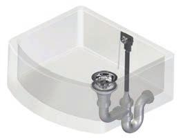 6485 P&R SINGLE BOWL WASTE AND OVERFLOW KIT FOR SHAKER 800 FOR SINGLE SHAKER 800 BOWL SINKS INCLUDES: 1 X BASKET STRAINER WASTES IN SPECIFIED FINISH, EXTENDED WASTE CONNECTION KIT, 1 X BRASS PLATED