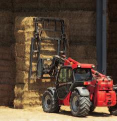 PERFORMANCE ON YOUR FARM 3500 kg: The MLT 1035 s maximum capacity allows you to move up to 3.