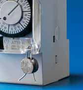 AT analogue time switches Available in both daily and weekly versions, the new