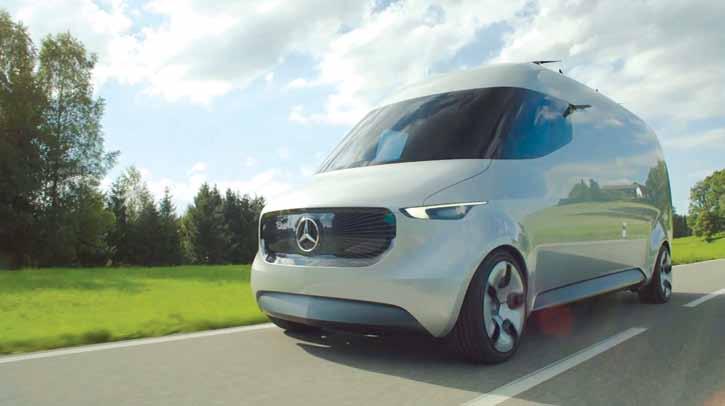 Predstavljamo // MB Vision Van Dostava prihodnosti Mercedes Benz Van je predstavil revolucionarno študijo dostavnega vozila po imenu Vision Van in z njo določil zahteve glede zmogljivosti in rešitve