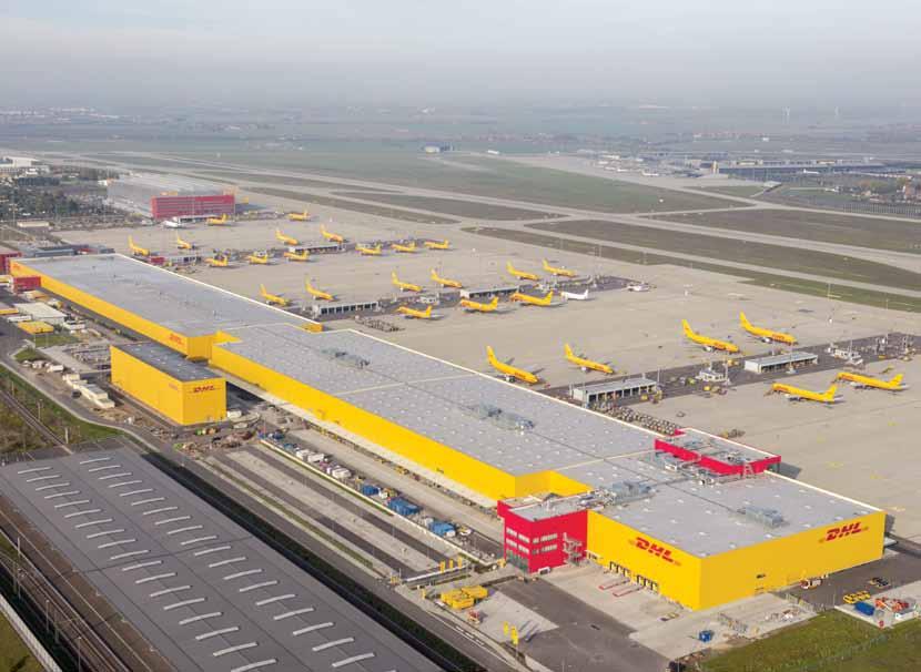 Logistika DHL širi svoje središče DHL je vodilno svetovno podjetje za mednarodno dostavo pošiljk. Deluje v več kot 220 državah, kjer zaposluje 340.000 ljudi.