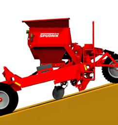 Excellent for Hills and changing Seed Profile! To provide the needed nutrients for the plant, the machine can be equipped with liquid and dry fertilizer.